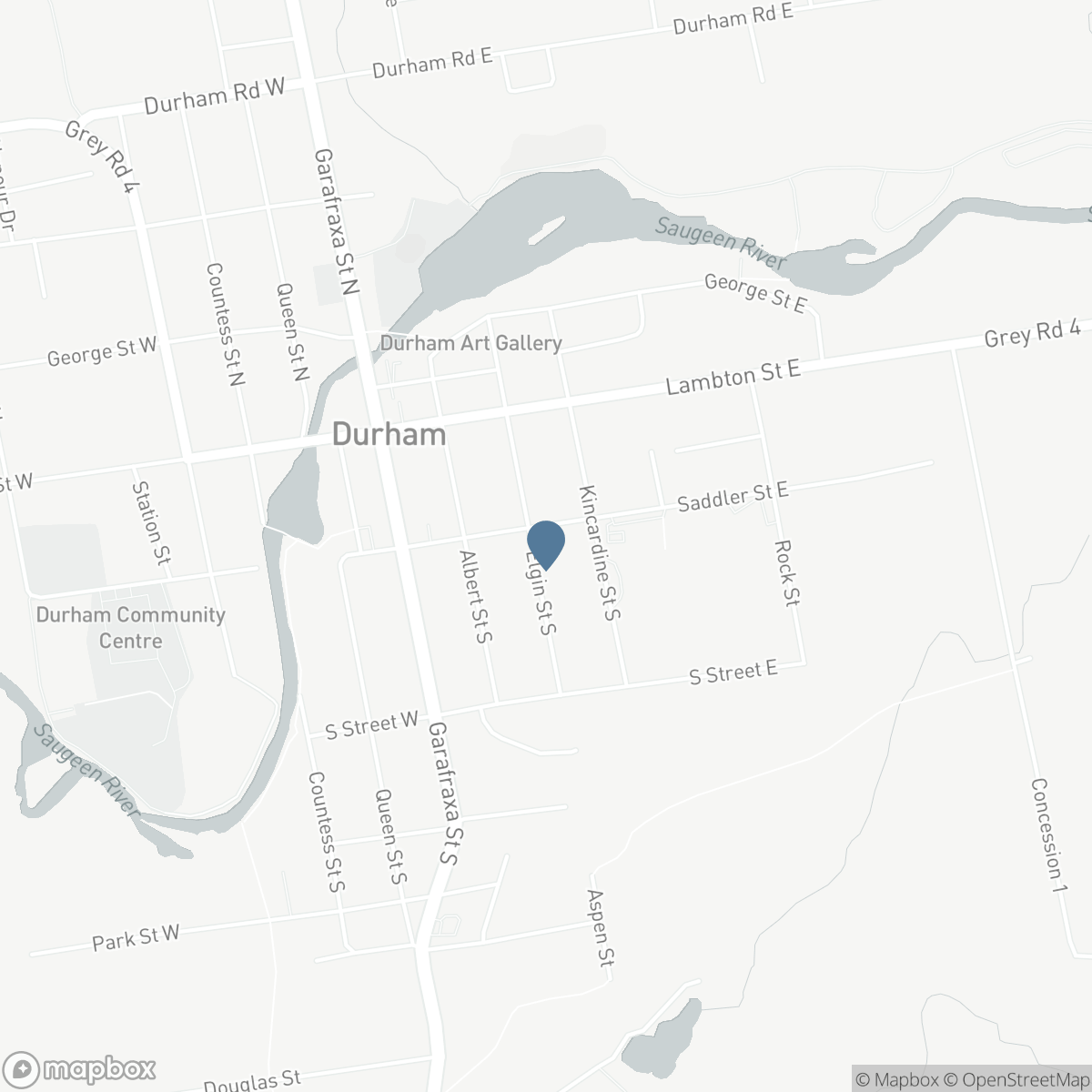 215 ELGIN STREET S, Durham, Ontario N0G 1R0